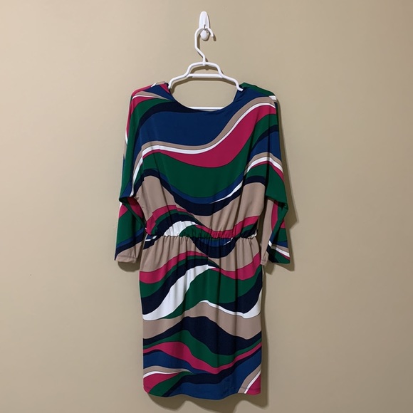 Trina Turk Geometric Jersey Dress-Size M NWT - Picture 4 of 8